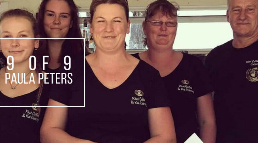 Paula Peters from Kiwi Coffee & Kai Catering